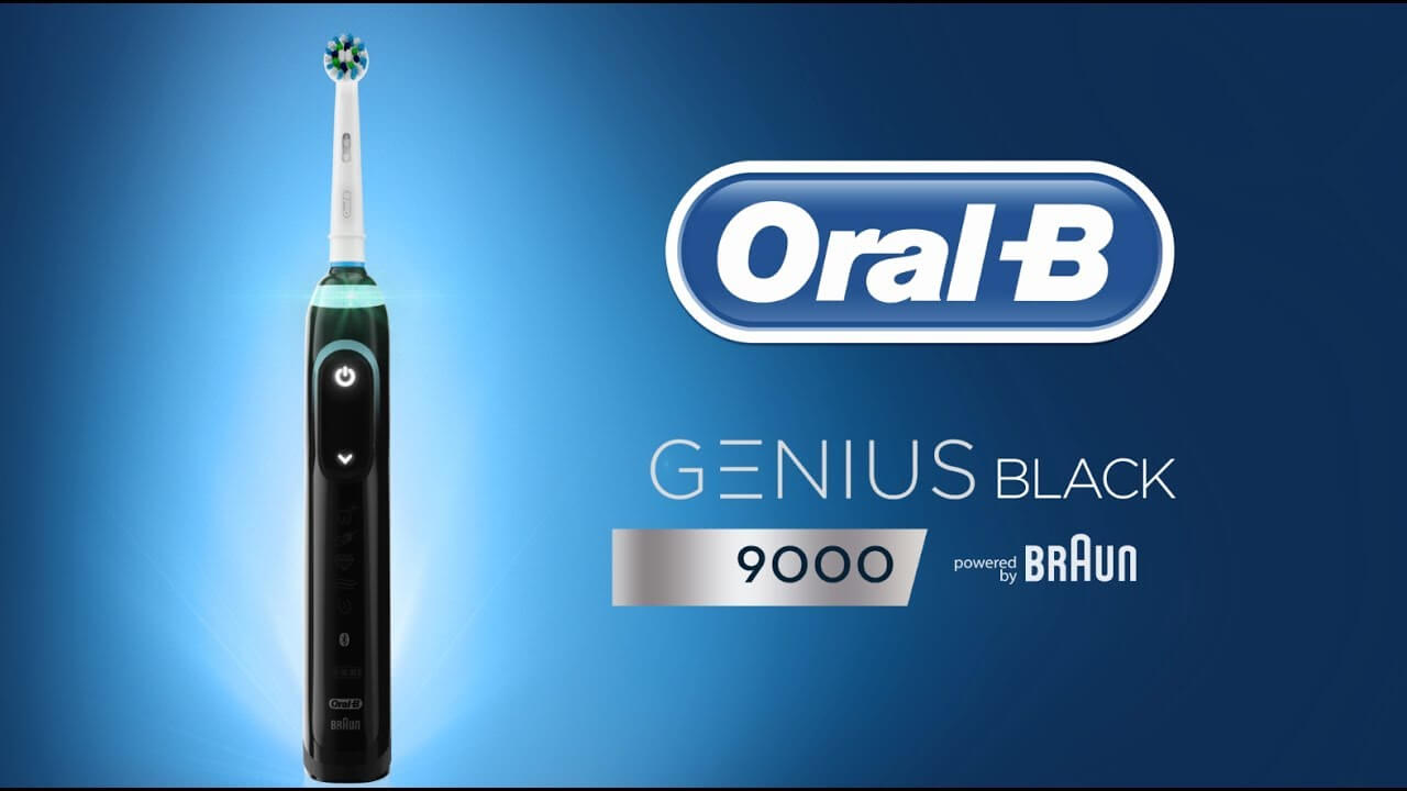 Bàn chải đánh răng điện Oral-B Genius 9000 Black